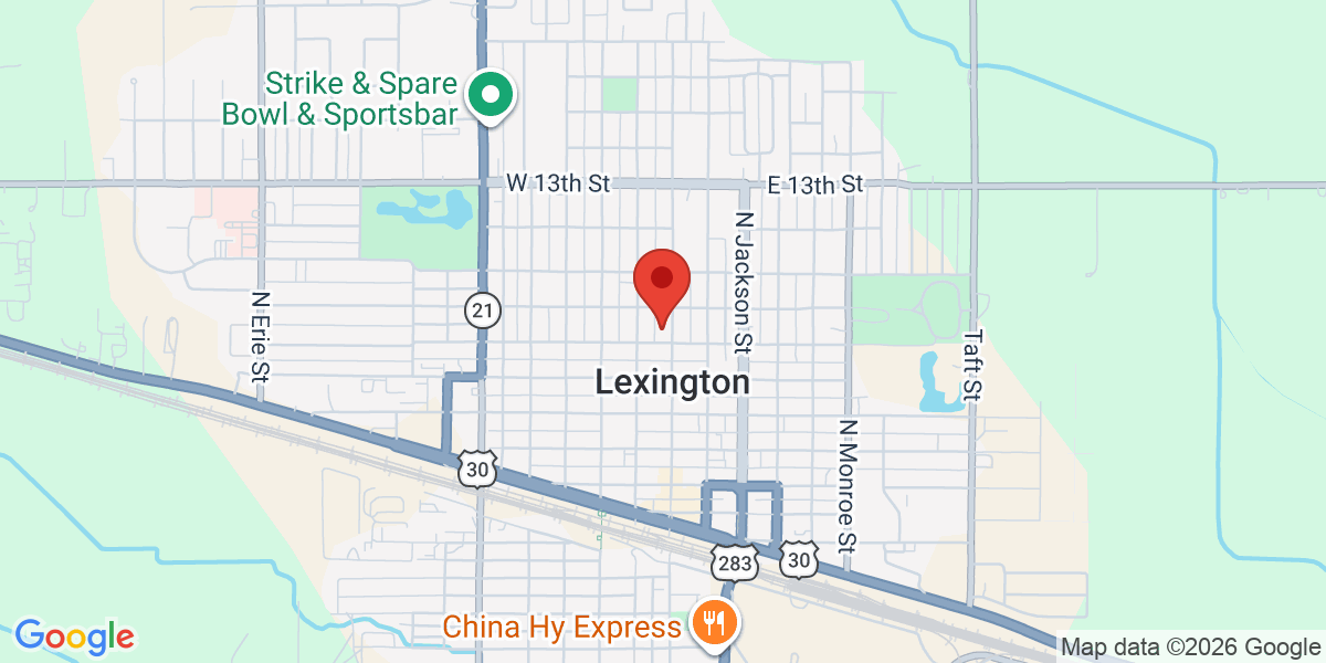 Map of Lexington Public Library